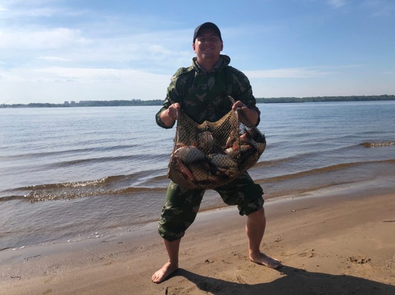 Отчет о рыбалке: Река Волга — городской округ Самара — Самара — Приволжский федеральный округ, Самарская область