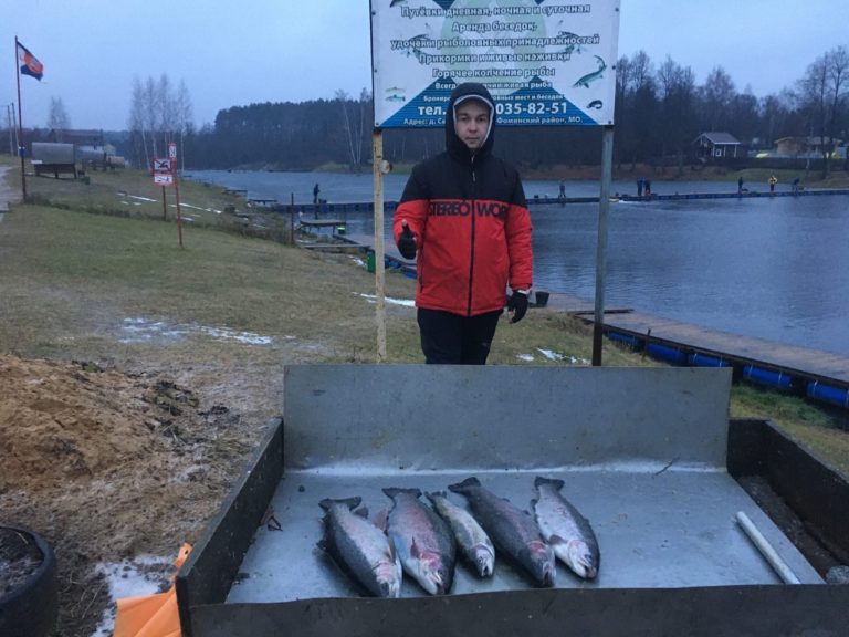 Отчет о рыбалке: Пионерский пруд — Наро-Фоминский городской округ — Центральный федеральный округ, Московская область