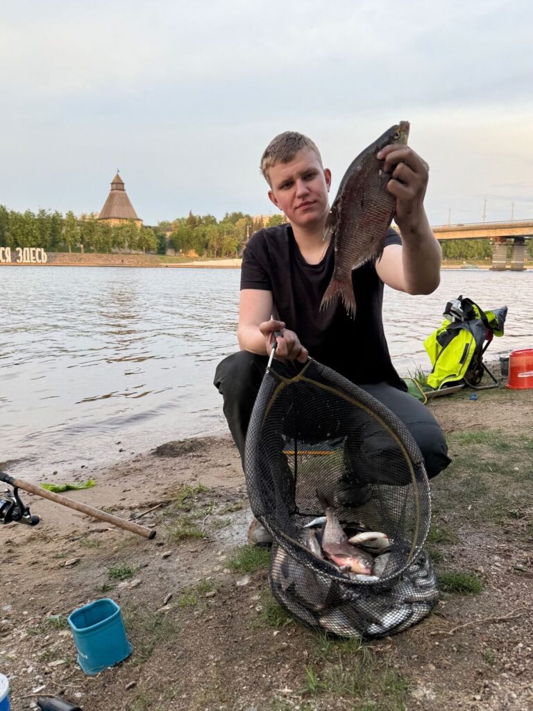 Отчет о рыбалке: Река Великая — городской округ Псков — Псков — Северо-Западный федеральный округ, Псковская область